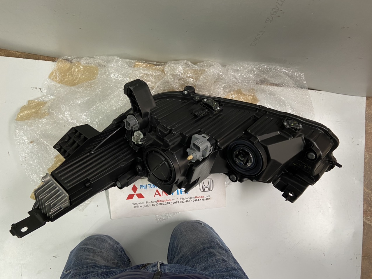 Đèn pha bên phụ xe Honda CITY 2021-2022 bản halogen